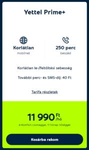 yettel mobilnet klfldn|Korlátlan mobilnet: hosszabbít a Yettel